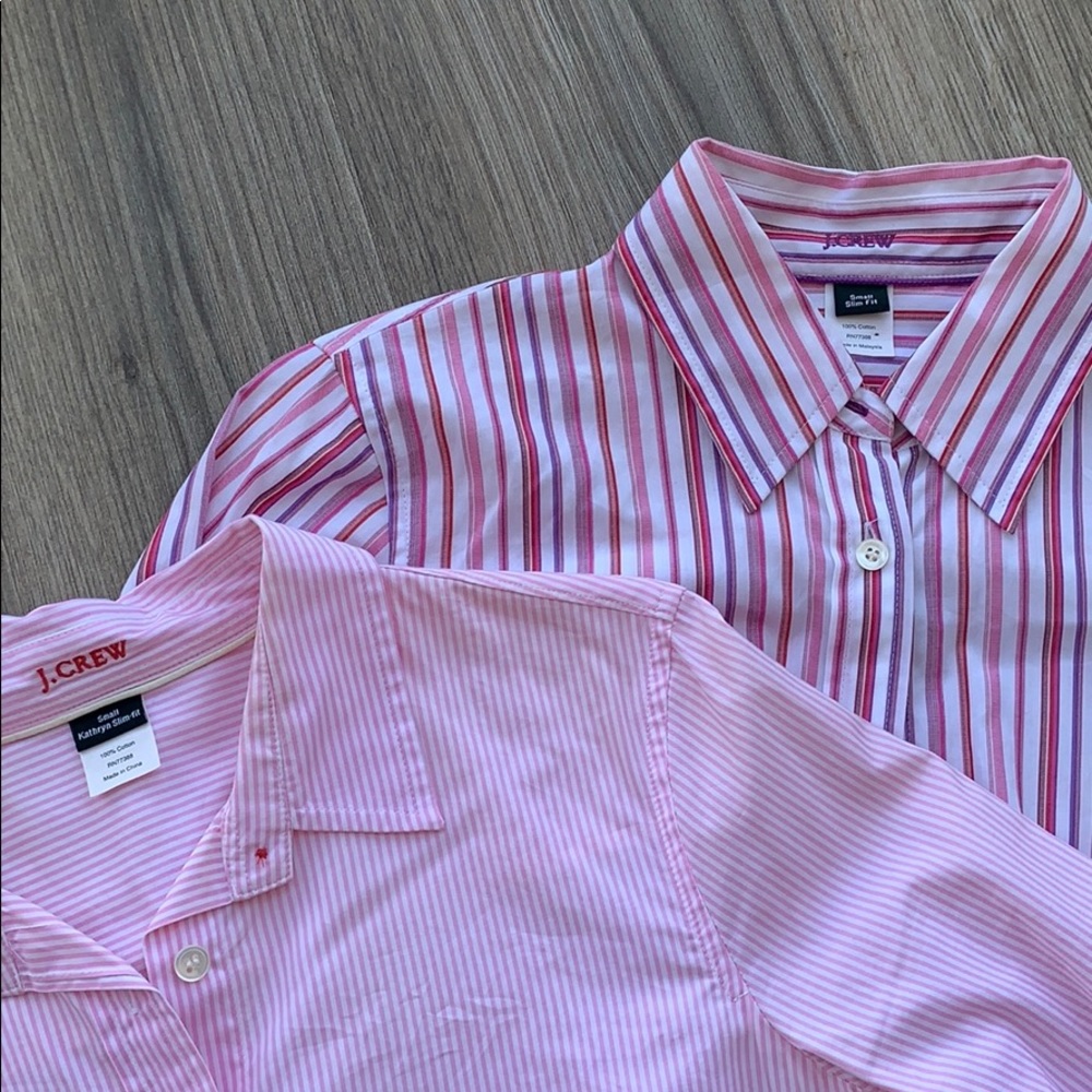 JCrew 2 pack classic button downs - Picture 2 of 2